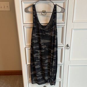 Lucky Brand Camo Tank Top Dress